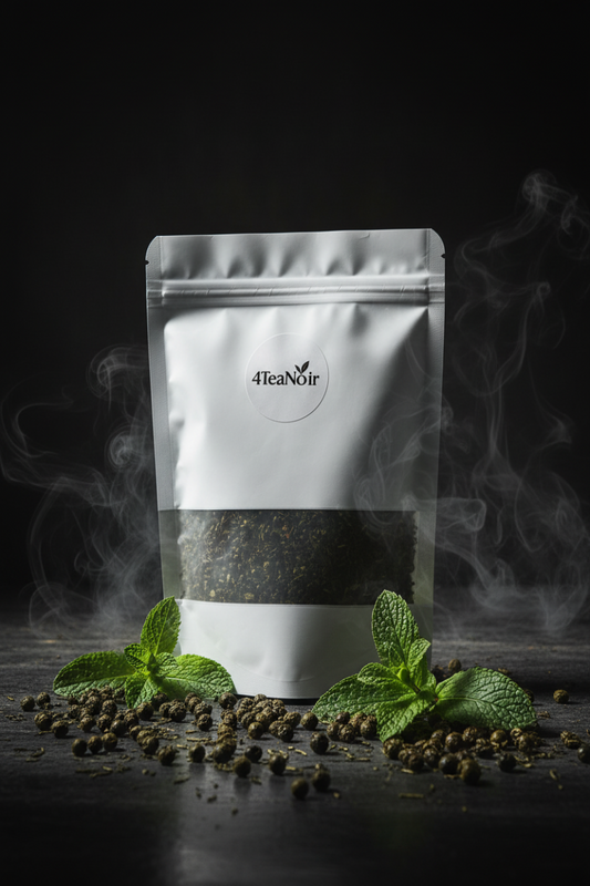 Minted Jade - Gunpowder groene thee met kruizemunt