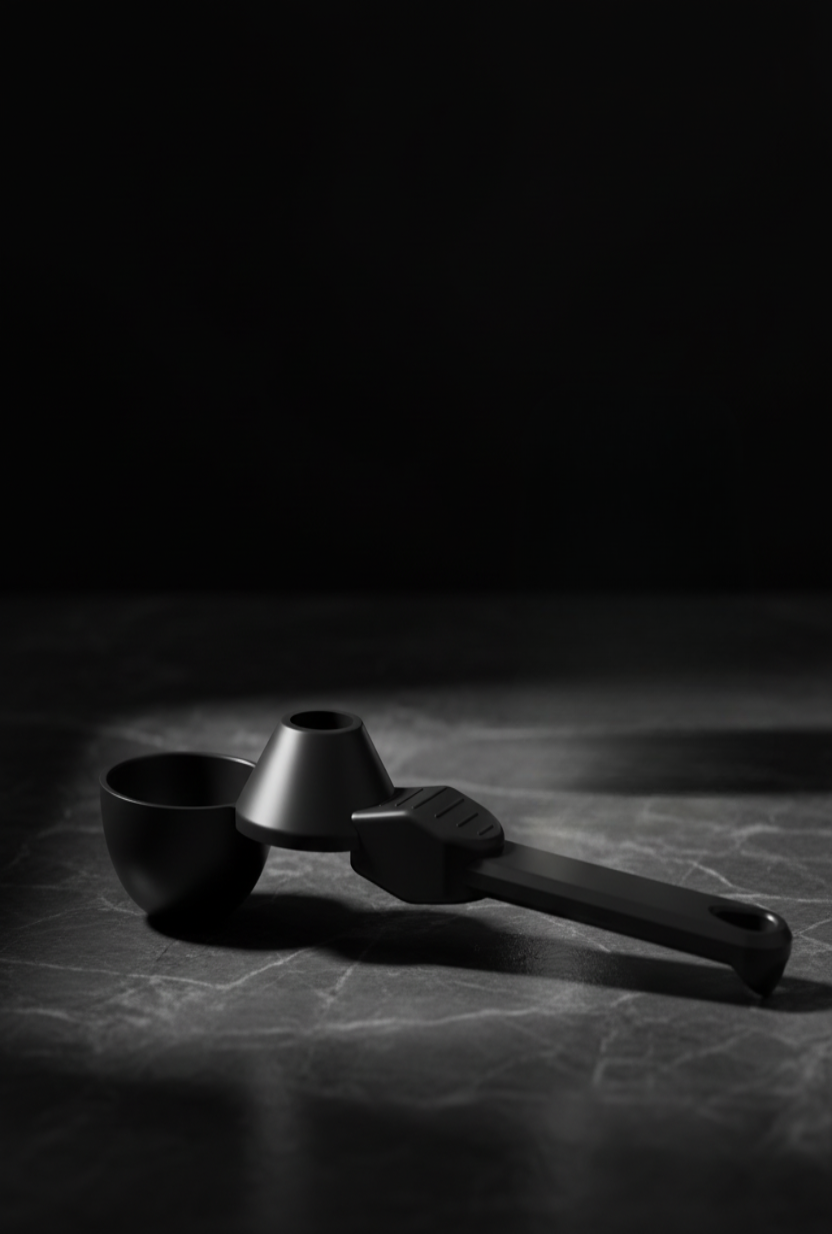 Multifunctional Powder Scoop.4teanoir.k011