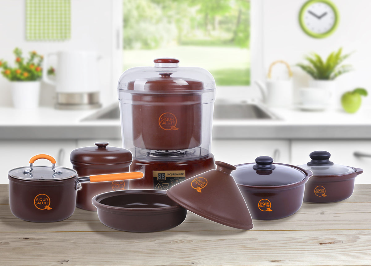Purple Zisha clay tagine – available in 22 cm and 26 cm