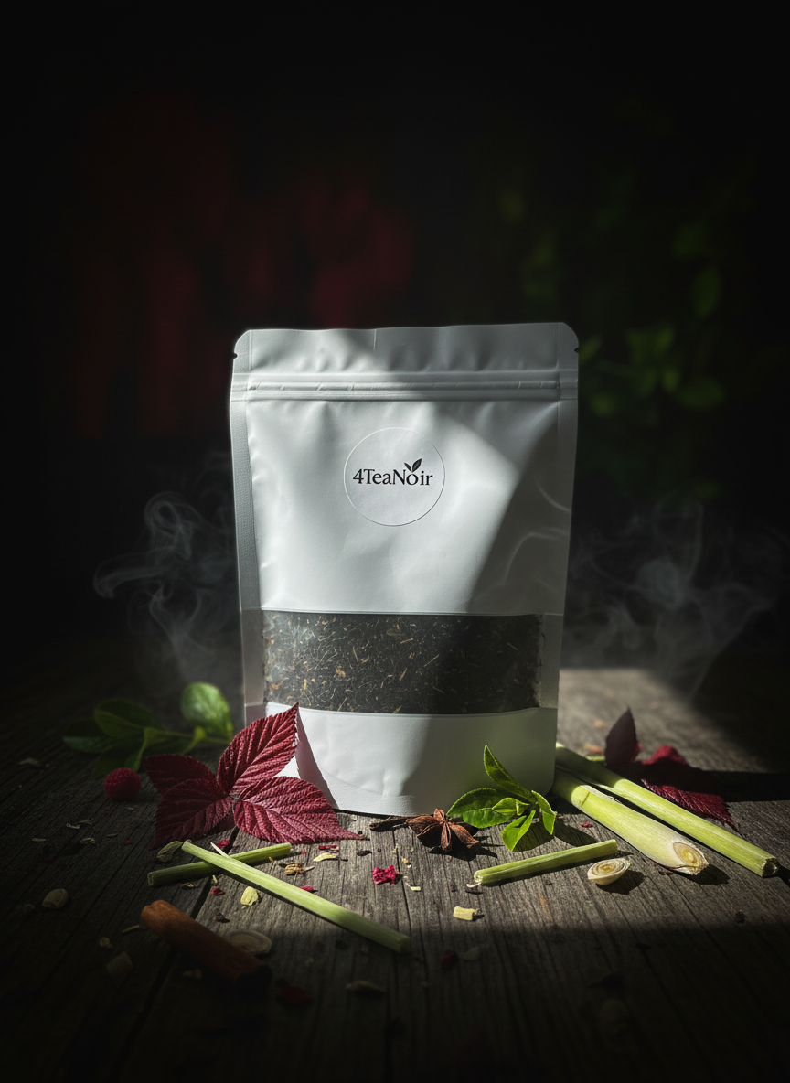 Mysterieuze 4TeaNoir thee met kruiden