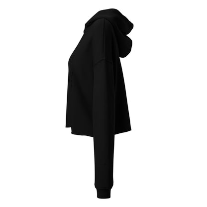 Hoodie Glow Quietly, back Shine loudly.4Teanoir. black.side